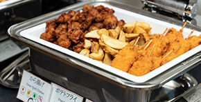 朝からお肉も！進化する朝食